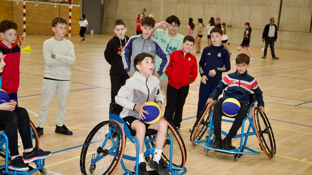 Ayer se celebr&oacute; la jornada deportiva &quot;Estella-Lizarra se Mueve por la Inclusi&oacute;n&quot;